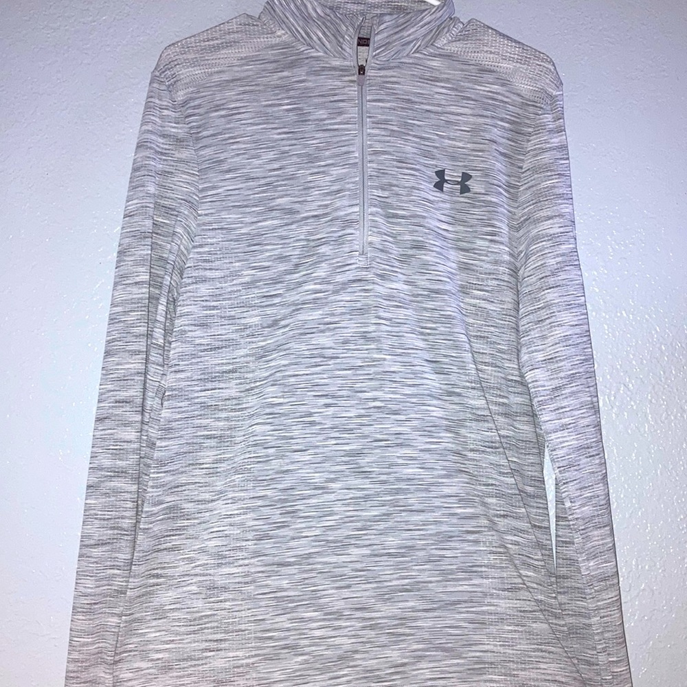 Under Armour Long Sleeve Athletic Partial Zip-Up Sweatshirt
